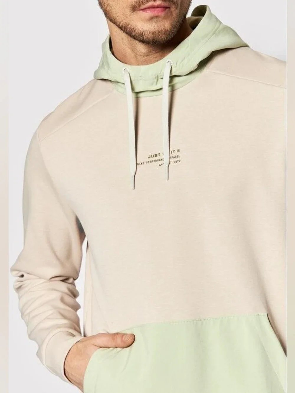 NWT Nike Men's Dri-Fit Q5 Fleece Premium Pullover Hoodie Size Small
